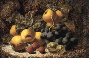 Grapes, Crab Apples, Raspberries And Gooseberries