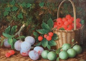 Still Life With Plums And Berries Still Life With Plums And Berries