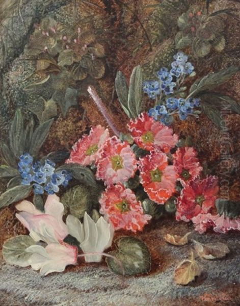 Still Lifes Of Blossom And Fruit (pair) - view 1