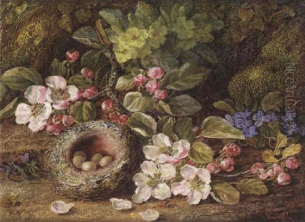 Still Life With Blossom And A Bird's Nest - view 1