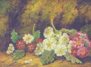 Still Life With Summer Flowers by Vincent Clare