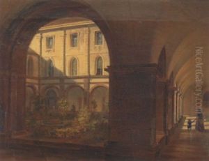 Innenhof Des Volkskundemuseums In Innsbruck