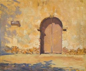 Old Mission Door, St. Gabriel