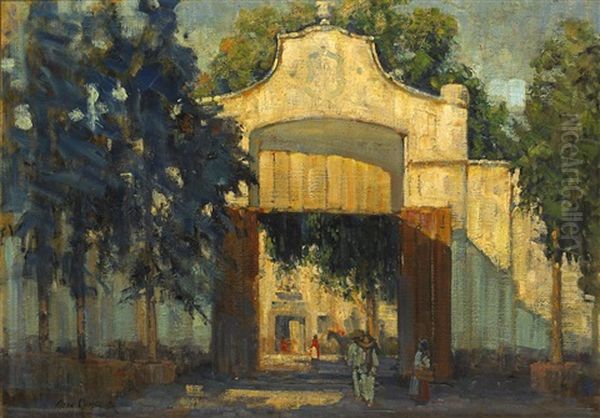 Cathedral Gate, Cuernavaca, Mexico - view 1