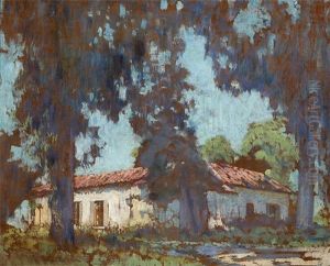 Adobe In A Eucalyptus Landscape