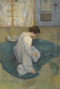 In The Studio by Alson Skinner Clark