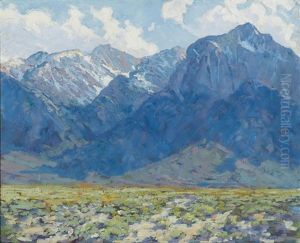 Mount Baxter From Owens Valley Mount Baxter From Owens Valley