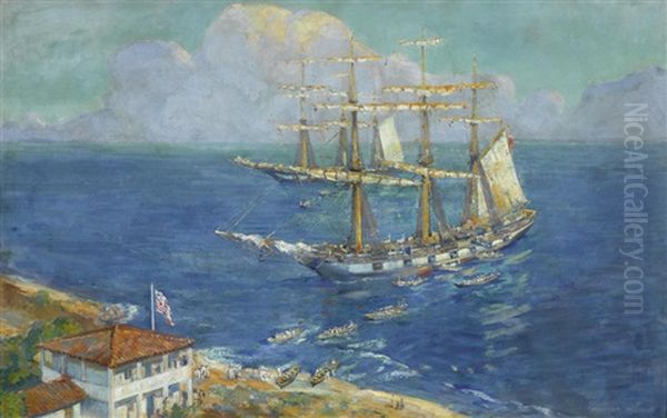 Commodore Sloat Taking Monterey - view 1