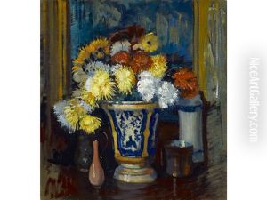 Still Life With Chrysanthemums