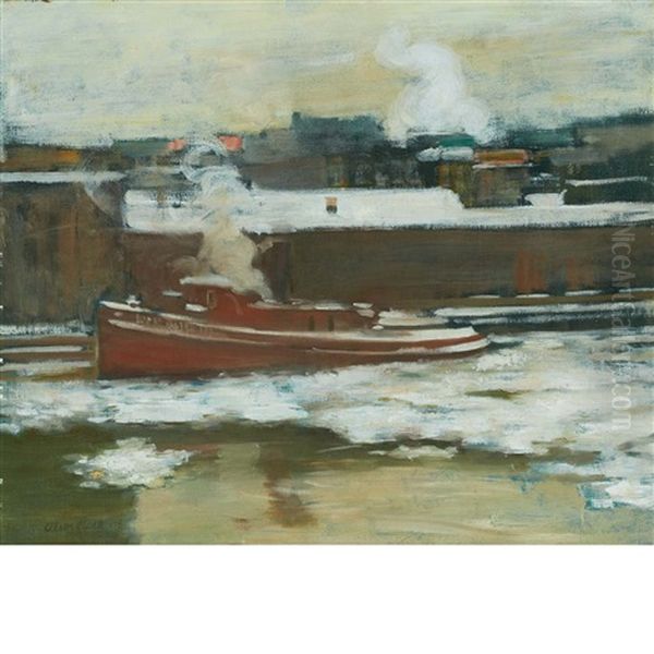 Pushing Through The Ice - view 1