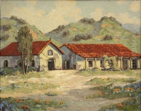 California Mission Scene - view 1