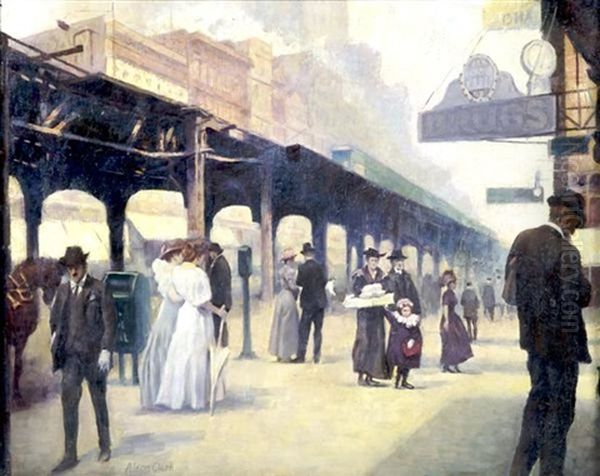 Wells Street Bridge And Northwestern Station - view 1