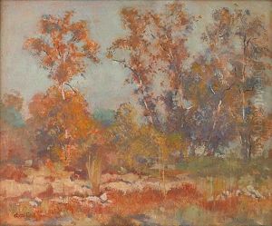 In The Bed Of The Arroyo, Pasadena by Alson Skinner Clark