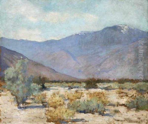 Mt. Baldy And West Baldy From San Antonio Creek - view 1