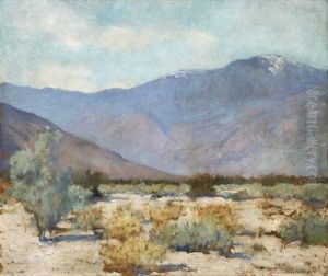Mt. Baldy And West Baldy From San Antonio Creek by Alson Skinner Clark