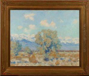 Landscape - (owen's Valey, Ca) by Alson Skinner Clark