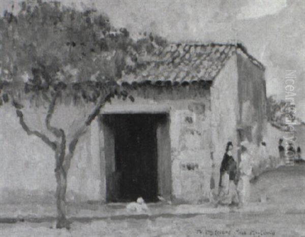 Street Scene In Old Mexico - view 1