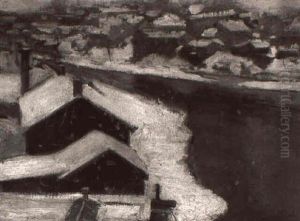 An American Winter, The Black River, Watertown, New York An American Winter, The Black River, Watertown, New York