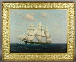Clipper Ship George Washington by C. Myron Clark