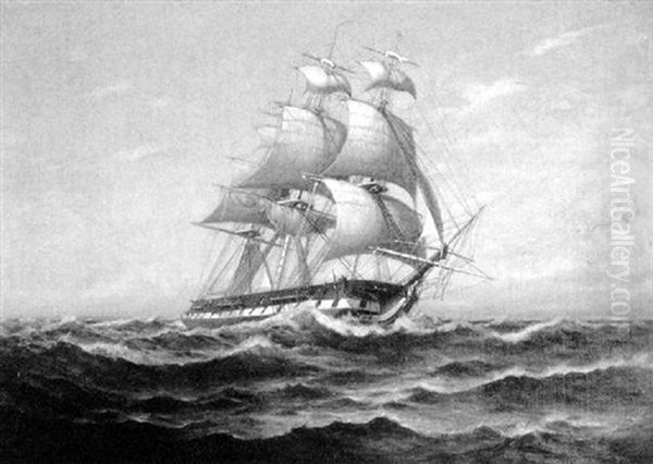 U.s. Frigate "constitution" - view 1