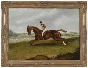 Mr. D.e. Grace Darling, Winner/of The Kingstonbottom Steeple Chase/rode By W.t.f.1847 by James Clark