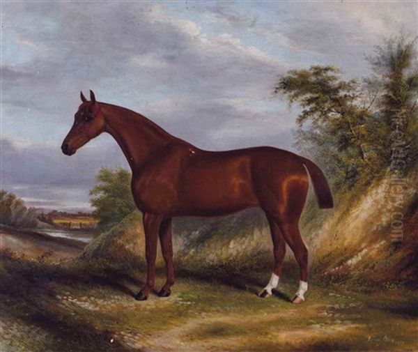 Horse In A Landscape - view 1