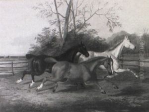 The Cantering Horses by James Clark
