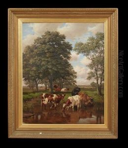 Highland Cattle by Joseph Dixon Clark