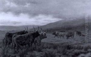Gathering The Herd by Joseph Dixon Clark