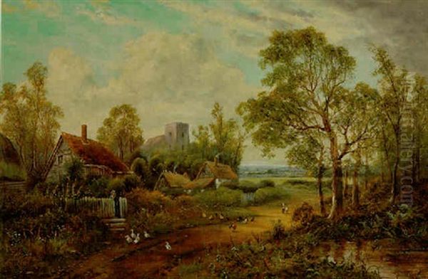 Country Lane Landscape - view 1