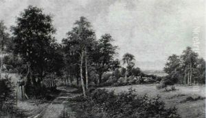 Country Landscape by Octavius Thomas Clark