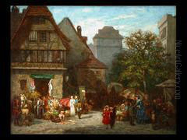 Markttreiben In Der Altstadt - view 1