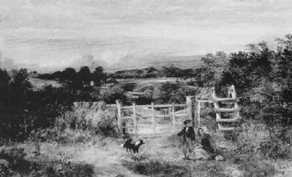 A Path And Style Near Kirkcudbright - view 1