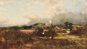 The Border Neck Of Norham Castle by Thomas Clark