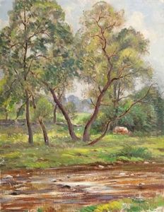 Landscape With Cow