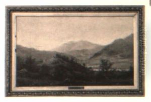 Figures In A Mountainous Landscape