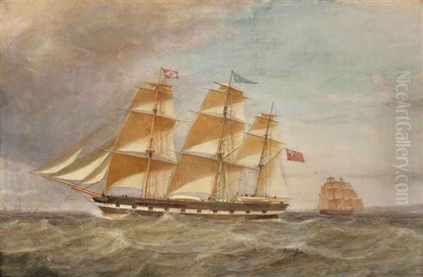 The John Kerr Co.'s Agnes Taylor Outward-bound From The Clyde - view 1