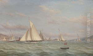 The Cutter Avon Winning The Prize At The Opening Cruise Of The Clyde Yacht Club