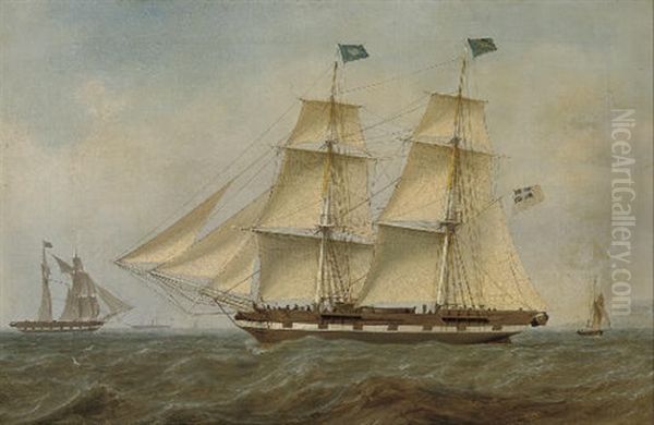 Trading Schooners In The Firth Of Clyde - view 1