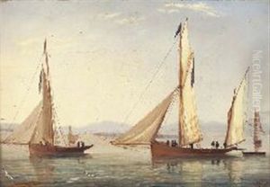 Coastal Shipping In Calm Seas