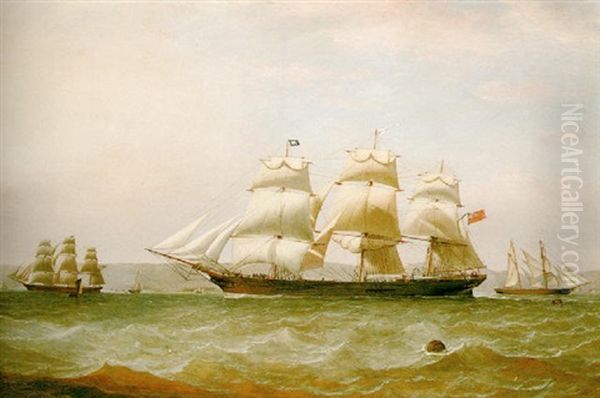 The Clipper "john Lidgett" In The Firth Of Clyde - view 1