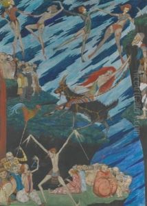 I'll Fly From This Place, With One Bound, To Hell, Or Anywhere, To Leave Em by Harry Clarke