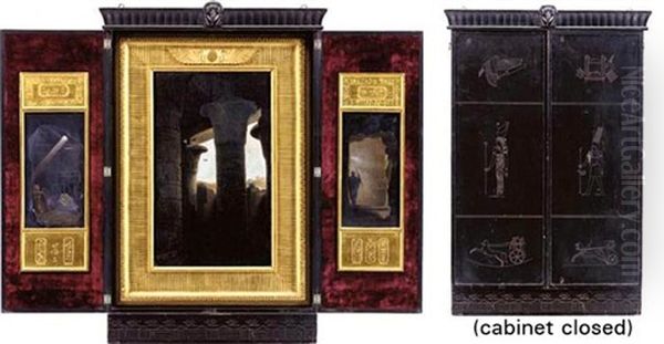 A Triptych Of Egyptian Ruins - view 1