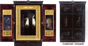 A Triptych Of Egyptian Ruins