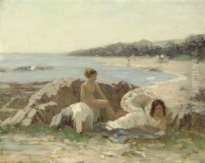 On The Sands by William Hannah Clarke