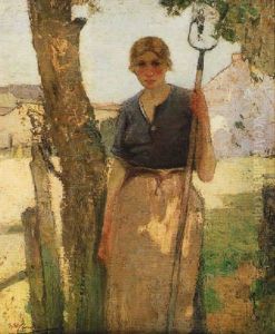 The Young Farmworker by William Hannah Clarke