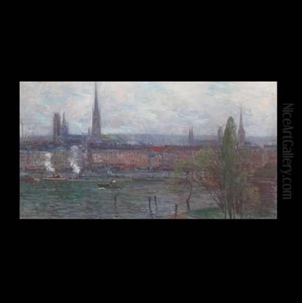 A View Of Rouen - view 1