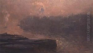 Peniches Au Soleil Couchant