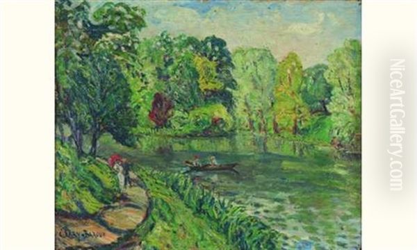 Le Lac Inferieur Du Bois De Boulogne - view 1