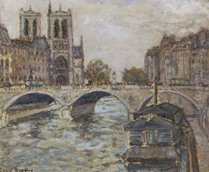 Notre Dame De Paris by Adolphe Clary-Baroux